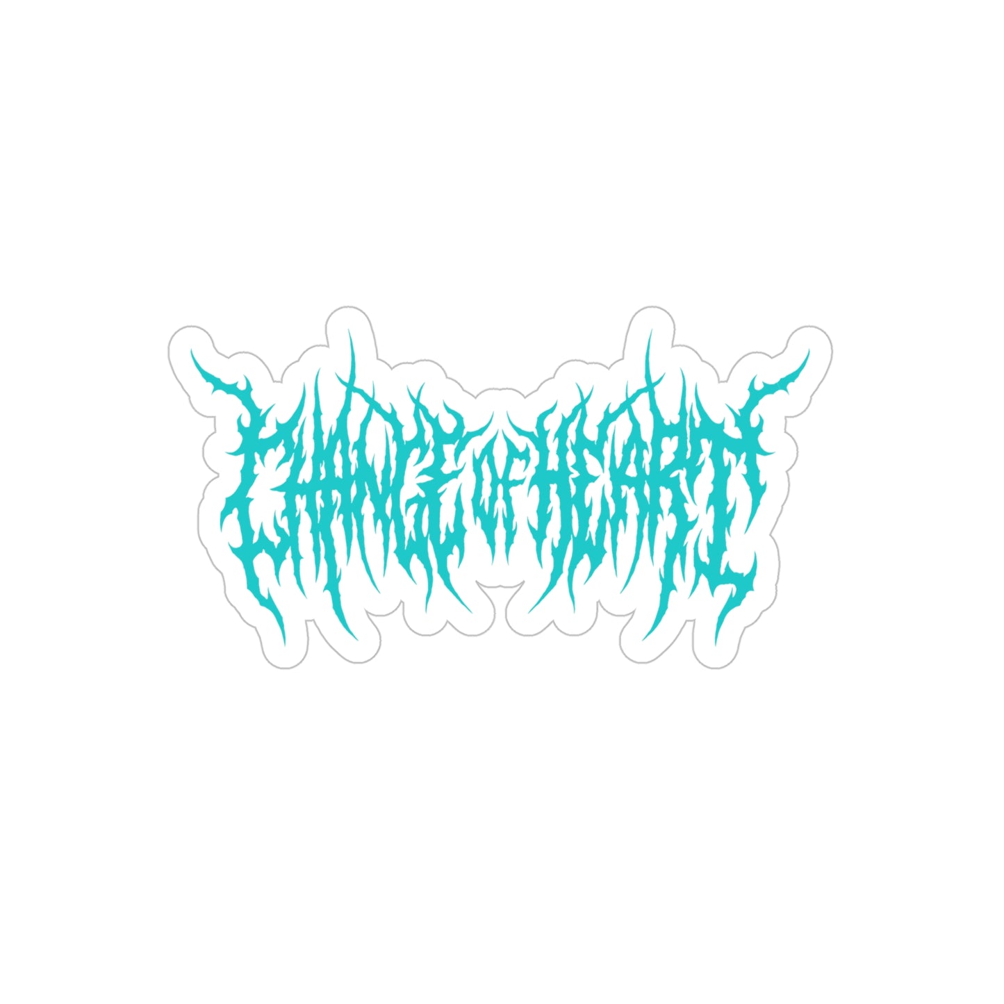 Logo sticker (teal)