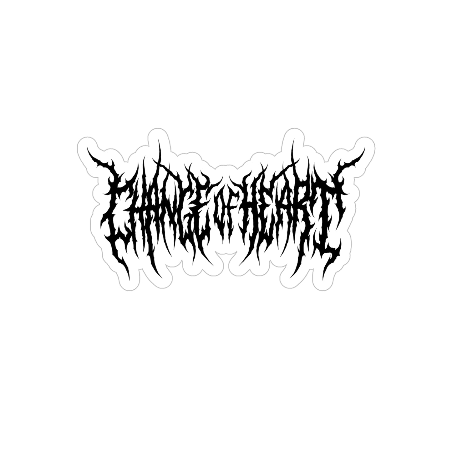 Logo sticker (black)