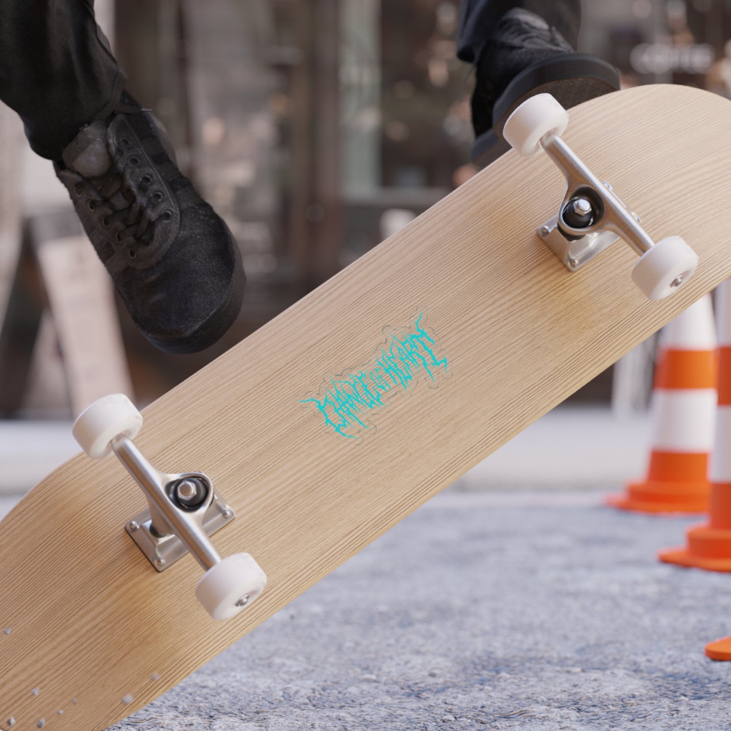 Logo sticker (teal)
