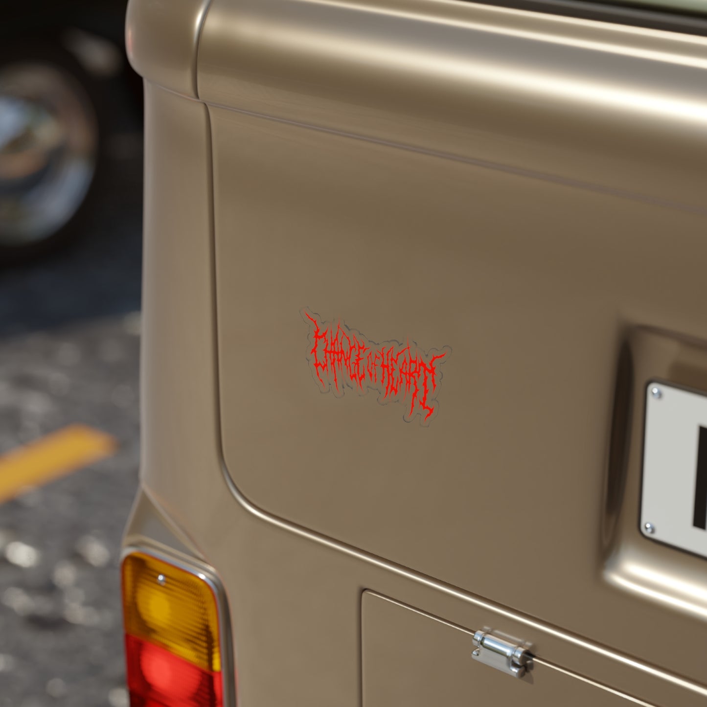 Logo sticker (red)